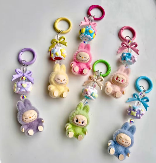 Mini Labubu Key Rings