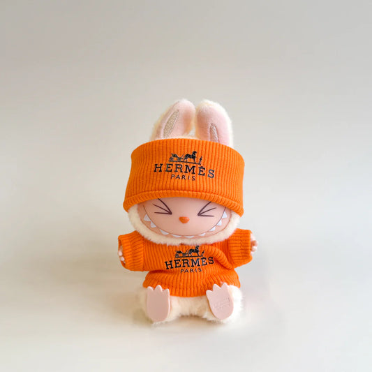 Labubu Orange (H Inspired) Two-Piece Set