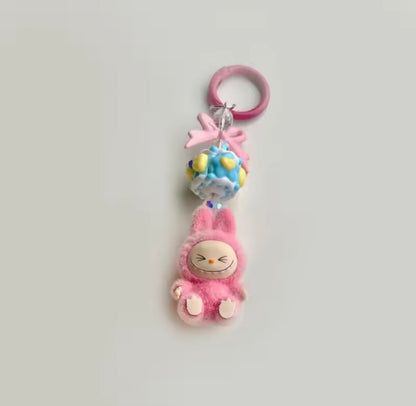 Mini Labubu Key Rings